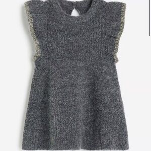 H&M Gray Knit Kids Dress